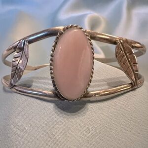 Alpaca silver cuff bracelet